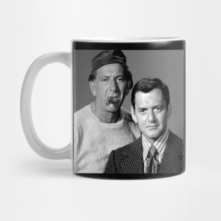 Oscar Madison And Felix Unger The Odd Couple TV Show 1970 Mug